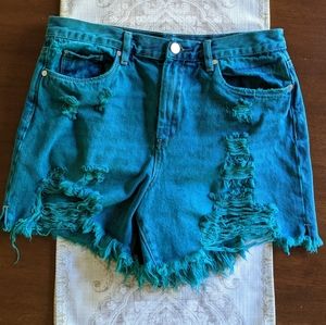 BLANKNYC Vintage Hi Rise Jean Shorts